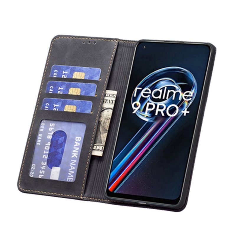 θηκη κινητου Realme 9 Pro Plus Θήκη Flip Χρώμα Binfen